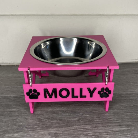 GirlDog Personalized Dog Bowl - Barktastic Bowls